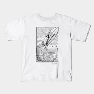 The Nautilus Space Shuttle, Into the Attic of the World Kids T-Shirt